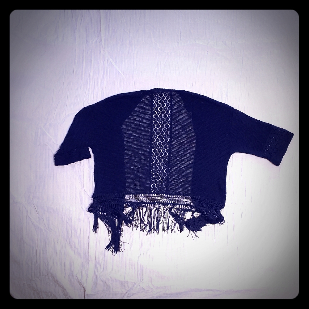 Black Duster/Cardigan
